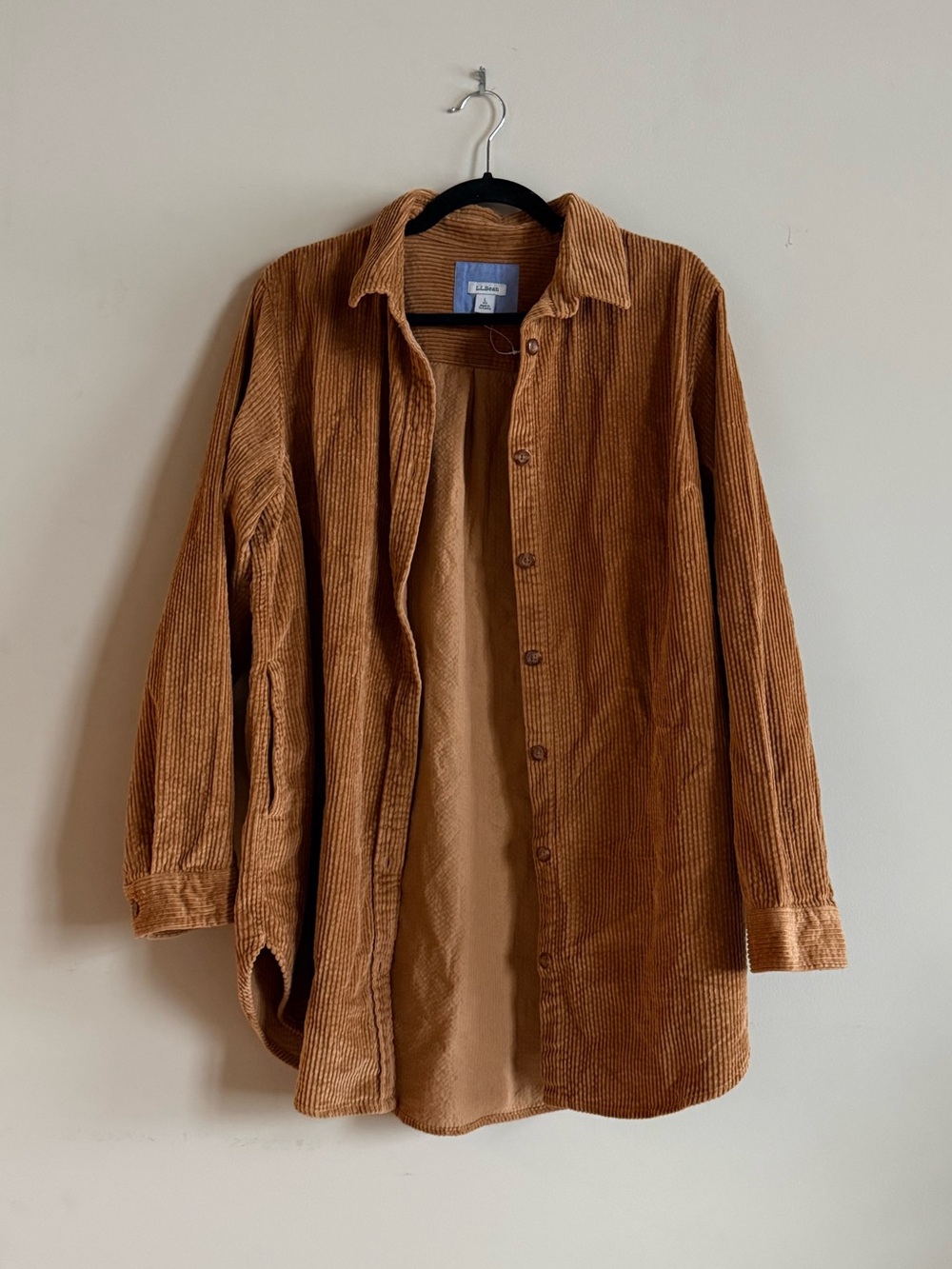 LL Bean Corduroy Button Up
